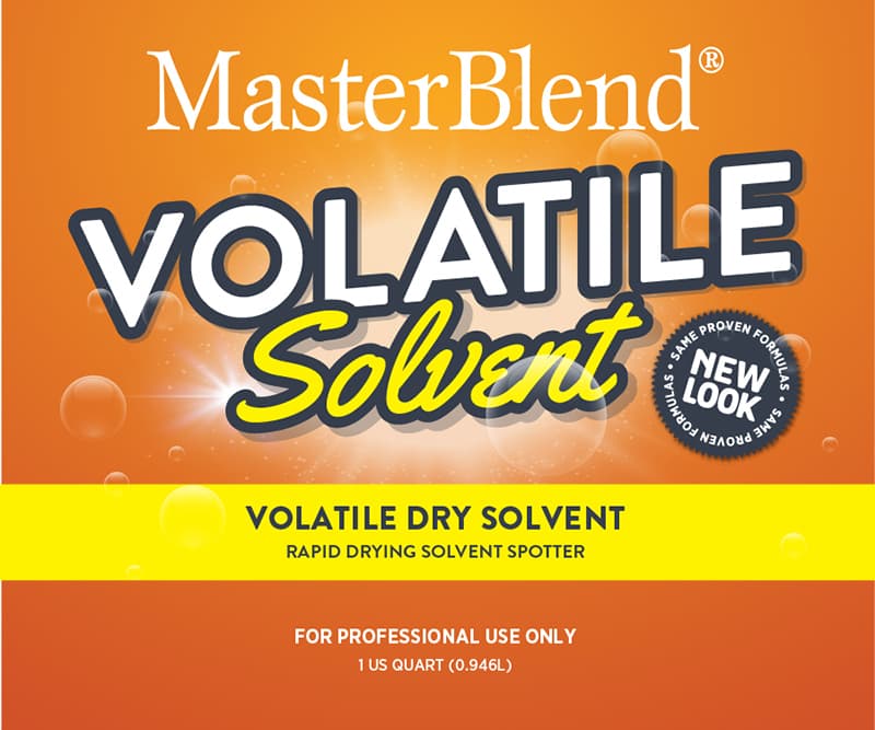 Volatile Solvent SDS Image
