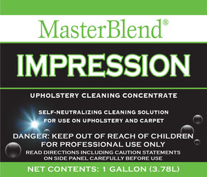 Impression Upholstery Cleaning Concentrate (4 GL)