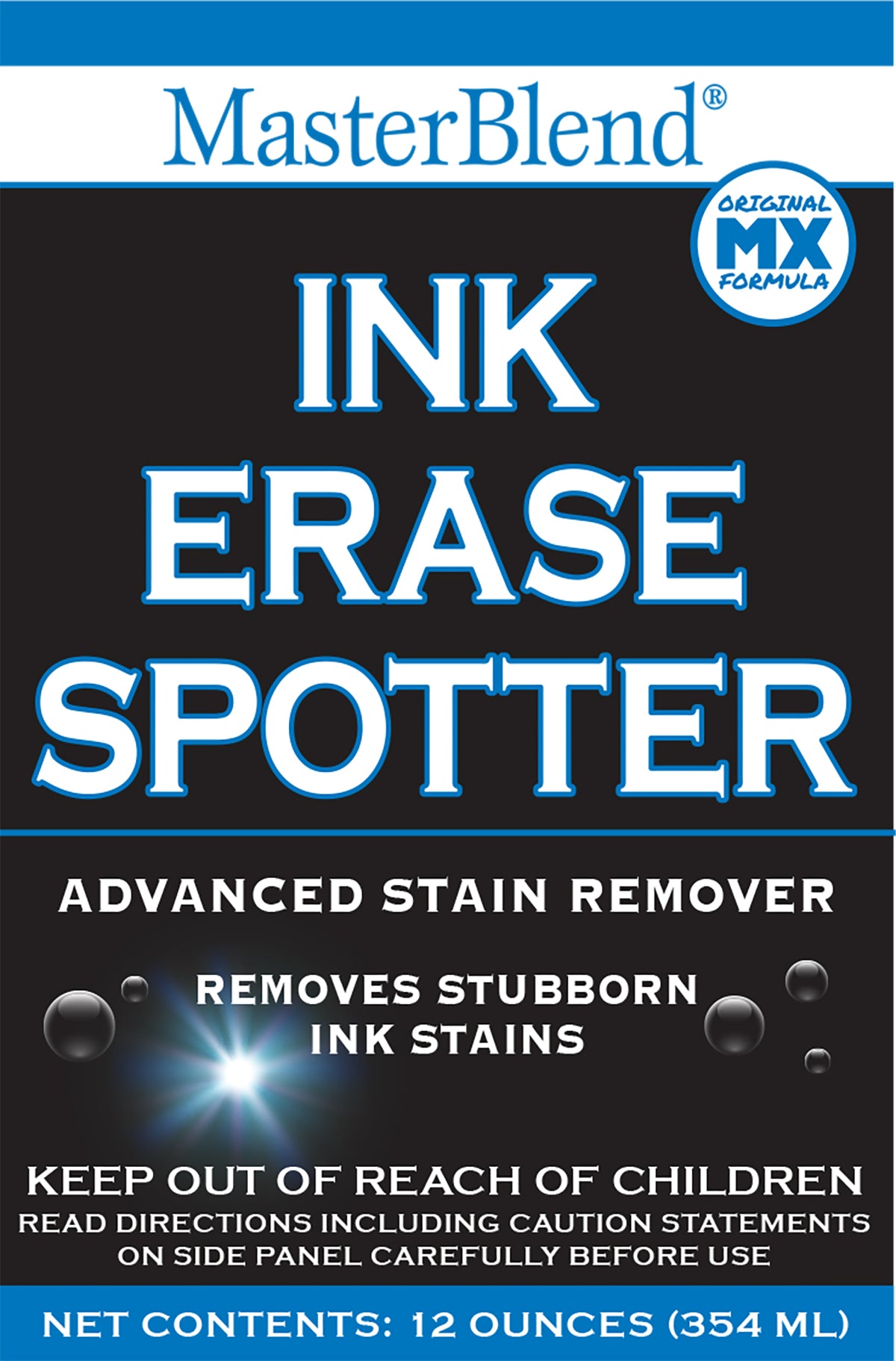 Ink Erase Spotter SDS Image