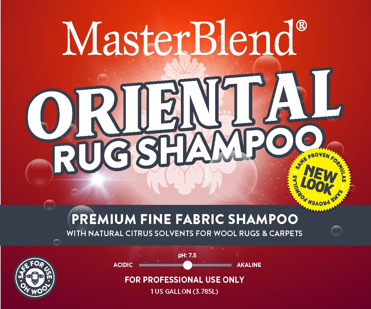 Oriental Rug Shampoo SDS Image
