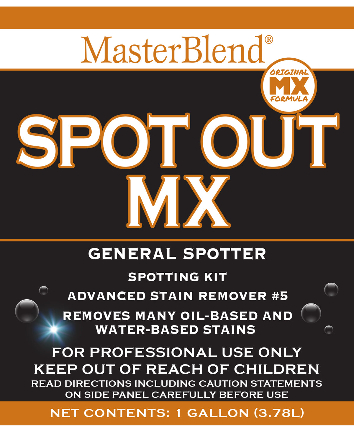 Spot Out MX SDS Image