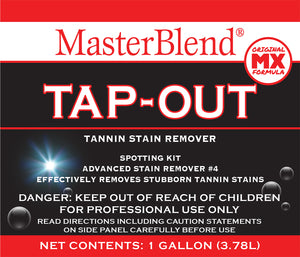 Tap-Out Tannin Stain Remover (4 GL)